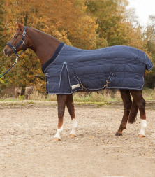 Stájová deka Waldhausen Comfort - 100 g, tmavě modrá