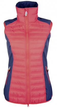 Dětská jezdecká vesta HKM PRO-TEAM, červená