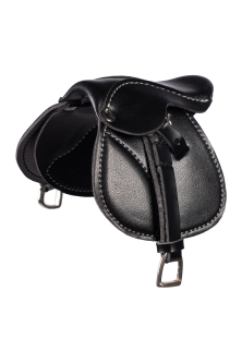 Sedlo HKM Cuddle Horse, černá