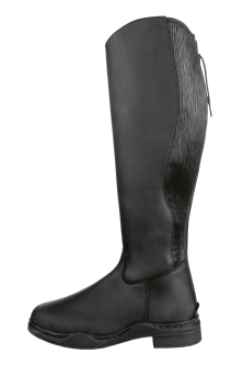 Jezdecké boty HKM - Country Winter - Standard - standardní šířka, černá