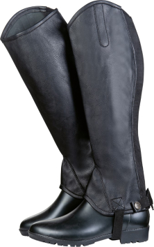Minichapsy HKM Elastic Plain, černá