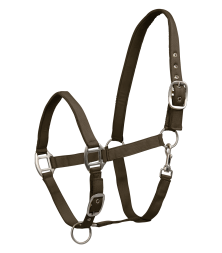 Ohlávka Waldhausen Satin, zelenohnědá
