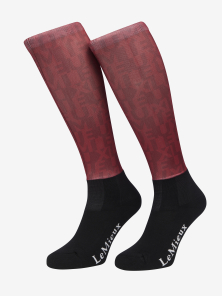 Jezdecké podkolenky LeMieux Casey Ember, červená