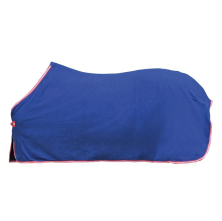 Odpocovací deka -Alaska- - tm. modrá/červená/bílá/červená