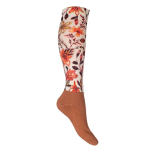 Jezdecké podkolenky HKM Essentials, hnědé/měděné