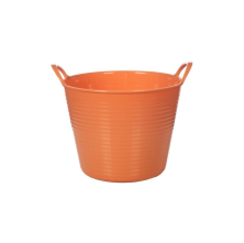 Kbelík na krmení -Hobby Horsing- oranžový