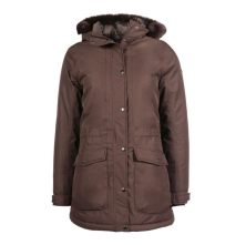 Parka Eaton HKM, dámská,tmavě hnědá