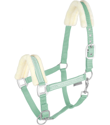 Ohlávka s beránkem Waldhausen Elegant, světle zelená