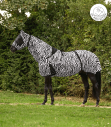 Ekzémová deka Waldhausen Premium Zebra, černá/bílá