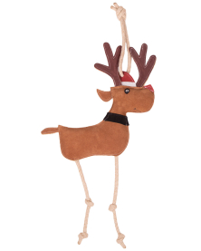 Vánoční hračka pro koně QHP Rudolf, hnědá