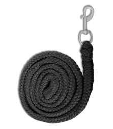 Vodítko Waldhausen Economic - s klasickou karabinou, černá