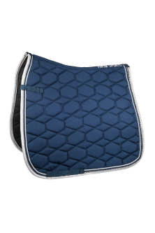 Podsedlová dečka HKM Crystal Fashion, tmavě modrá