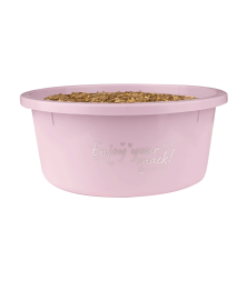 Miska na krmení s víkem Waldhausen - 2l, světle růžová