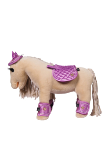 Sada Cuddle Horse HKM, fuchsiová