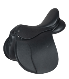 Univerzální kožené sedlo Waldhausen Comfort, černá