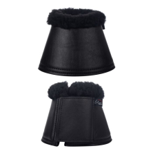 Zvony Comfort HKM, s beránkem, polstrované, pár, černé/černé