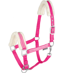 Ohlávka s beránkem Waldhausen Elegant, růžová