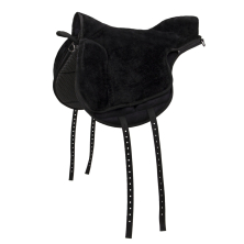 Jezdecký pad QHP Super Soft, černá/černá