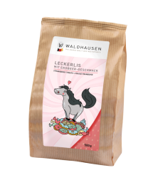 Jahodové pochoutky Waldhausen Srdíčka, 500g