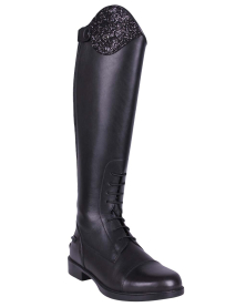 Dětské jezdecké boty QHP Romy Junior - Standard - standardní lýtko, černá