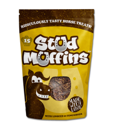 Pamlsky pro koně Stud Muffins vánoční, 15 ks
