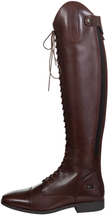 Jezdecké boty HKM Elegant Lace - Standard, hnědá