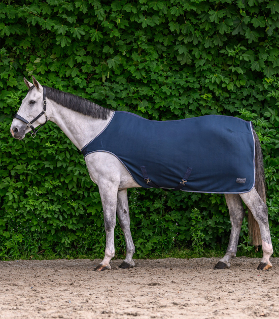 Fleecová pracovní deka Waldhausen Economic, tmavě modrá