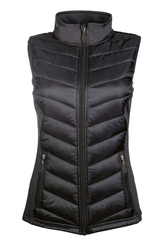 Prošívaná vesta HKM Basel Style, tmavě šedá