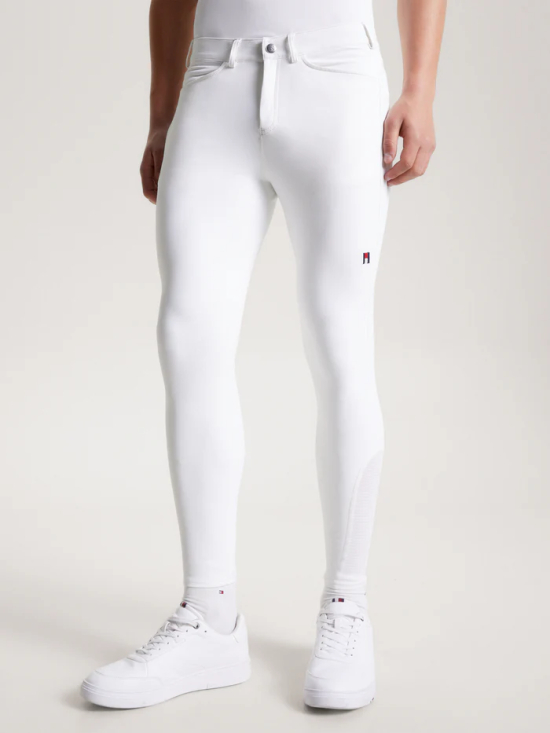 Bílé závodní rajtky TOMMY HILFIGER