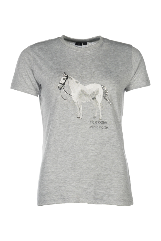 Dětské tričko HKM Sparkle, šedá