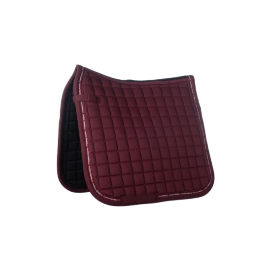 Podsedlová dečka HKM -Livigno Sportive- vínová