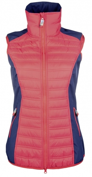 Dětská jezdecká vesta HKM PRO-TEAM, červená