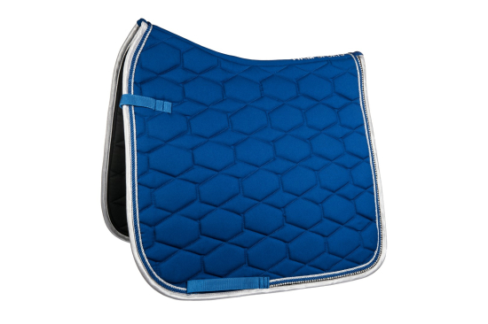 Podsedlová dečka HKM Crystal Fashion, modrá