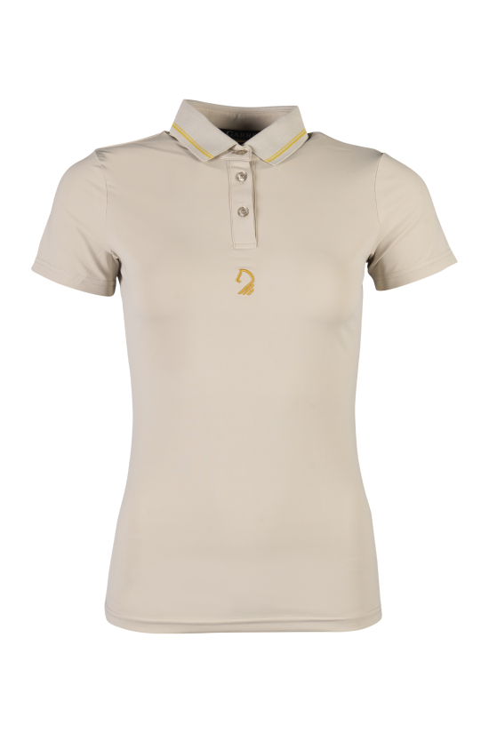 Dámské polo tričko Lauria Garrelli Limone, šedá/béžová