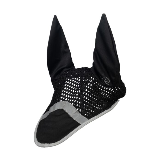 Čabraka-Reflexní - černá/stříbrná