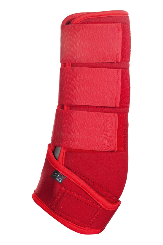 Softoprenové kamaše HKM Colour, červená