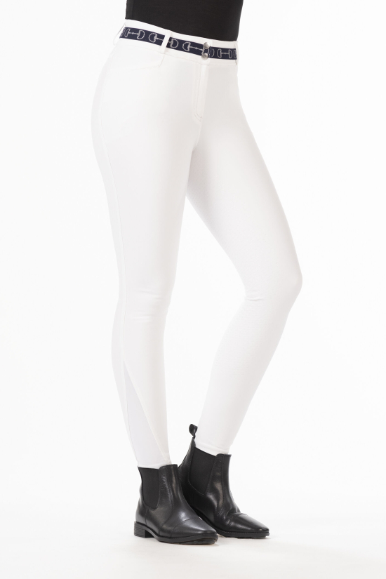 Dámské rajtky HKM Monaco, bílá