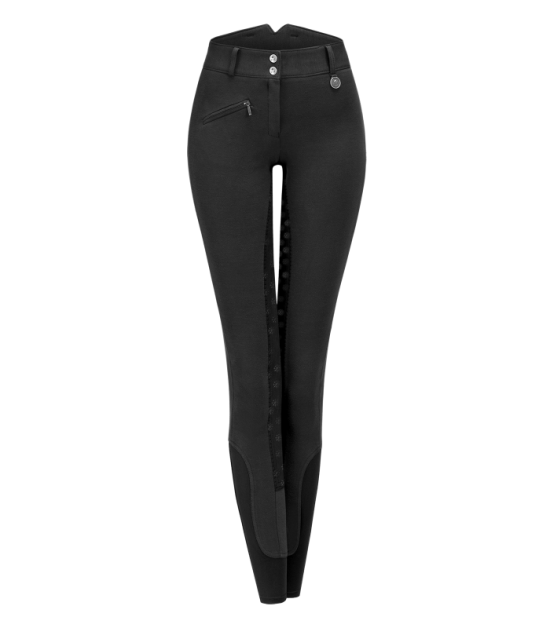 Rajtky zimní Fun Sport Silicone ELT, s gripem, vyšším pasem, dámské,černá