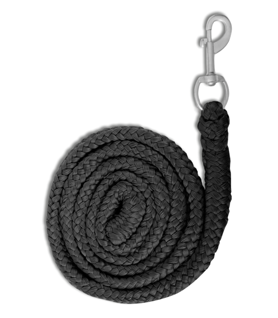 Vodítko Waldhausen Economic - s klasickou karabinou, černá