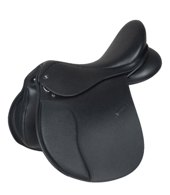 Univerzální kožené sedlo Waldhausen Comfort, černá