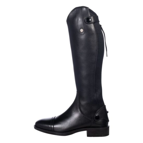 Jezdecké boty HKM Julie Kids - Standard - úzké lýtko, černá