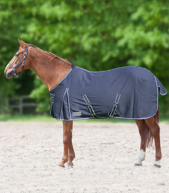 Stájová deka Waldhausen Comfort - 0 g, tmavě modrá