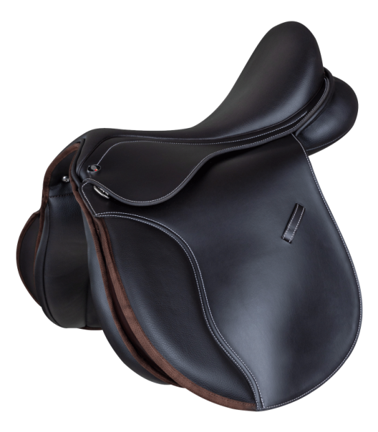 Všestranné sedlo Economy  - tm.hnědá