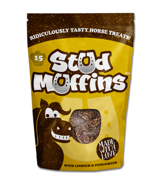 Pamlsky pro koně Stud Muffins vánoční, 15 ks