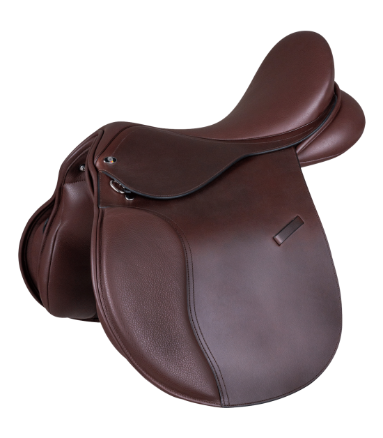 Univerzální kožené sedlo Waldhausen Comfort, hnědá