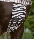 Ekzémová deka Waldhausen Premium Zebra, černá/bílá