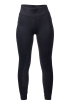 Jezdecké legíny HKM Mesh II silikon sed, černá