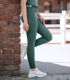 Jezdecké rajtky Comfort Ride Glam -pine green