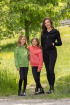 Dámská mikina Hoodie Covalliero-Zelená