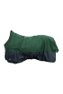 Zimní výběhová deka s vyšším krkem HKM Glasgow - 300g (1200D), tmavě zelená/černá
